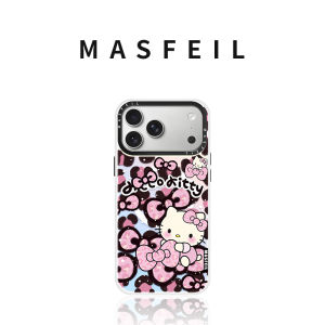 MASFEIL | Ốp Lưng iPhone 18 Bao Phủ Toàn Diện Có Đế Đứng và Tính Năng Hút Từ Cute