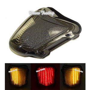 Motorbike For Suzuki Hayabusa GSXR1300 GSX1300R 2008-2020 E-Mark Rear Tail Light Brake Turn Signals Integrated LED Light