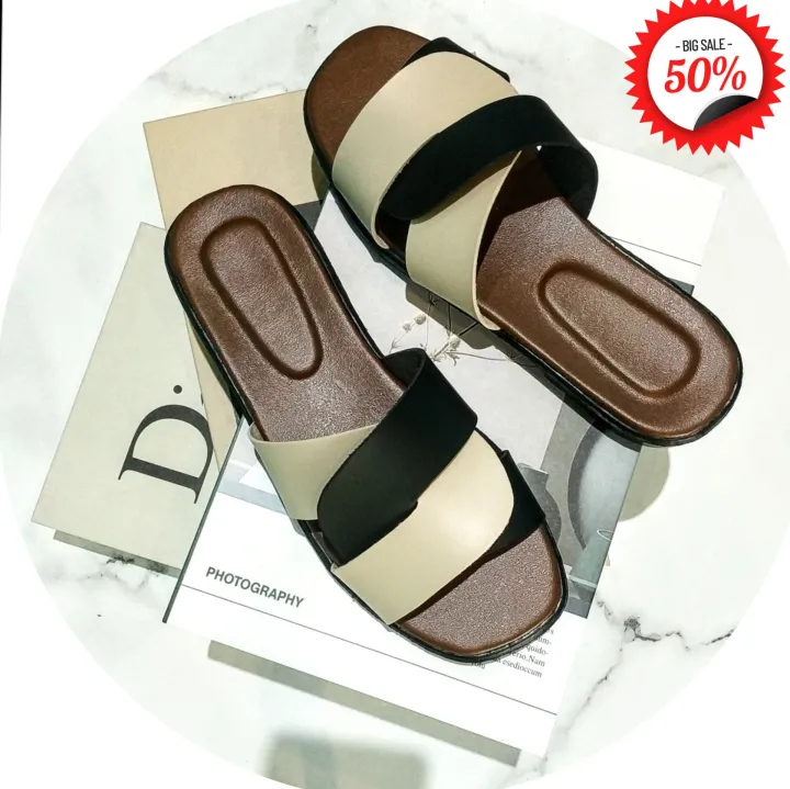 Sandal%20Selop%20Silang%20Wanita%20Kulit%20Sintetis%20Kekinian%20Terbaru%20-%20Image%207
