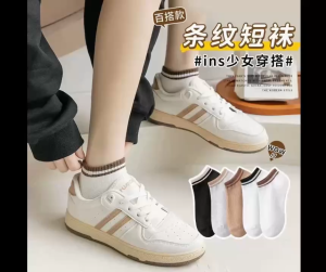 SET 5 ĐÔI TẤT VỚ NGẮN NỮ CỔ THẤP TẤT THUYỀN TẤT HỌC SINH SÀNH ĐIỆU KIỂU NHẬT MÃ 58 DÀNH CHO NỮ