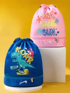 HOÀN TIỀN 15% - Túi đựng đồ bơi cho bé chống nước có ngăn chia đồ ướt và ngăn đựng giày dép phù hợp đi bơi đi biển du lịch (dây rút)