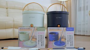 Cây Lau Nhà Tách Nước Bẩn Thông Minh Kaiyo của Nhật - 2 Màu - Siêu nhỏ gọn - Bảo Hành Chính Hãng