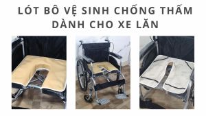 Lót bô vệ sinh cho xe lăn Simili tấm lót chống thấm cho xe lăn ghế bô vệ sinh tấm lót xe lăn cho người bệnh người già NIKITA LUCASS TAJERMY