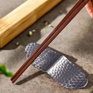 1/2/6Pcs Stainless Steel Chopstick Rest Spoon Holder Elegant Table Utensil Organizer for Home Restaurant Table Setting