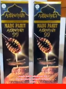Madu hitam pahit addawiyah / adawiyah 99