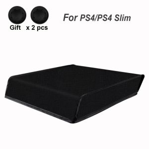 Tectinter | Soft Dustproof Cover Case For PS4 Slim/Pro For Sony Playstation 4 Game Console Controller Dust Proof Canvas Sleeve For PS4 Pro