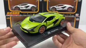 Mô hình xe Lamborghini Sian có đèn và âm thanh tỉ lệ 1:32 hãng XHD