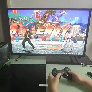 10000Games 64GB M8 Video Game Console With 2.4G Wireless Double Game Controller 9 Emulators 4K Ultra HD Video Games TV 2 Player Portable Gaming Machine Controller Family Video Game Console For TV Projector