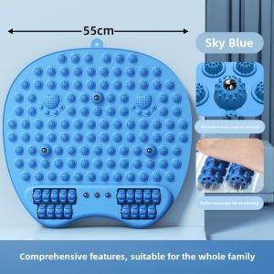 Thickened Foot Massager Mat Ultra Slow Running In-Place Running Acupoint Massage Fitness Equipment Sports Yoga Fans Supplies