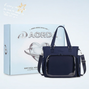 AORDA | Large Capacity Dual-use Blue Bag 20cm