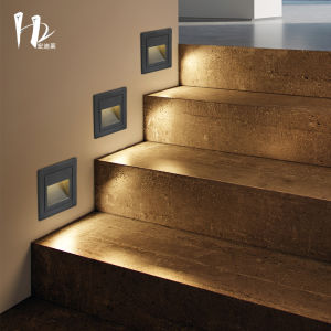 HONGDILAI | Waterproof Outdoor Step Light With Motion Sensor