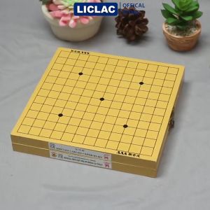 Bộ cờ 3 trong 1 gồm Cờ Cá Ngựa Cờ Vây Cờ Caro bàn cờ bằng Nhựa - Boardgame trò chơi giải trí