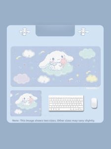 Extra Large Cute Cartoon Gummy Bear Mousepad for Students Girls Writing Surface Pad Anime Sanrio Characters Computer Accessories