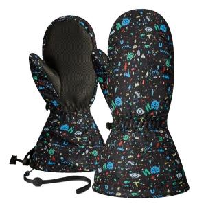TERROR | Warm Waterproof Windproof Ski Gloves for Children