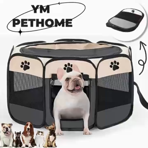 Lồng đẻ ổ đẻ cho Chó Mèo và thú cưng có thể gấp gọn tiện lợi (mẫu mới) - Love Pets Shop