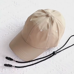 Adjustable Hat Retainer Anti-drop Rope Boating Hook Clips Riding Sun Hat