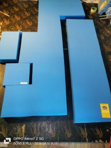 (3L)URATEX FOAM CUSTOMIZE MADE BY CLIENT REQUEST SIze (3 inches thinkness)