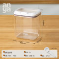 Anya Soft Mask Powder Storage Box Algae Mud Mask Professional Beauty Salon Sealed Jar Moisture Proof Rectangular PET Container. 