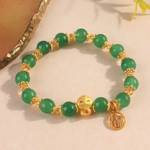 Childrens Bracelets Girls Luxury Snake Year Red String Friend Gift Fashion Jewelry Lucky Charm Alloy Embedded Artificial Gem