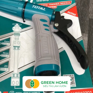 Đầu Phun Nước Total THWS010301 GreenHome 3 Chế Độ Phun Linh HoạtChất Liệu ABS Tay Cầm Chống Trượt