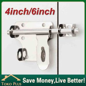 Pengiriman Cepat Grendel Slot Pintu Jendela 4 / 6 Inch Selot Tebal + Skrup Baut Stainless Stanlis Anti Karat