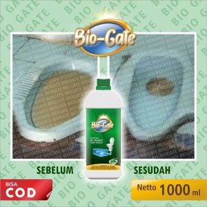 (1000ml) Bio Gate Solusi Saluran WC Mampet | Obat Organik Tanpa Kimia dan Ramah Lingkungan - Bio Gate