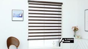 Sunshine Cottage New COD 160cm(H)x60cm/80cm /100cm /120/140cm Ventians Korean Zebra Duo Roller Blinds Windows