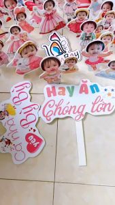 Bảng tên - Banner  trang trí sinh nhật cho bé MIỄN PHÍ THIẾT KẾ THEO YÊU CẦU