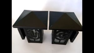 Lampu Tempel Dinding Teras Rumah Lafadz Allah Muhammad Outdoor Minimalis