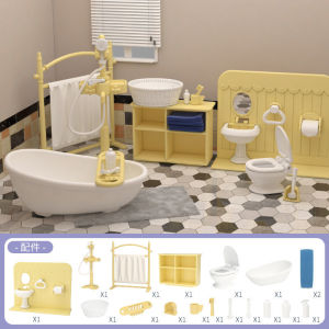Dollhouse Miniature Furniture Accessories 1/12 Supermarket Micro Model Bedroom Forest Family For Kitchen Toys Doll Girl Gift