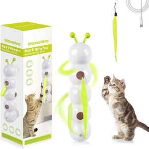 ไฟฟ้าของเล่นเเมว ไฟฟ้าของเล่นแมว ไฟฟ้าไม้ตกแมว cat toy อัตโนมัติ