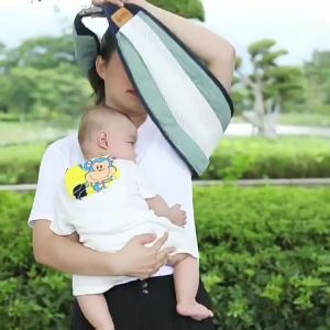 Địu vải cho bé dạng lưới thông thoáng Địu nhiều tư thế cho em bé 0 - 36 tháng tuổi