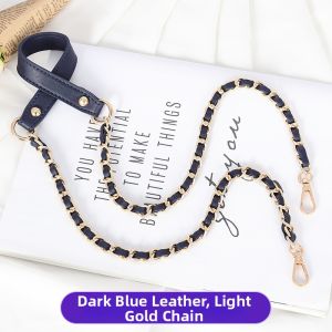 TEKANAI | Pressure Relief Leather Strap for Womens Bag Metal Chain