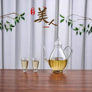 Chinese Style Heat-resistant Glass Tea Pot Set