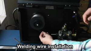 0.8/1mm 1kg Self-Shielded No Gas Iron Welding Machine Welder Wire Gasless Steel Flux Cored Wires E71T-GS High Performance Powerweld Gasless Mig Wire Self-Shielded