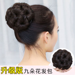 Original Design Ninveu อุปกรณ์เสริมผมสําหรับผู้หญิงใช้งานง่ายวิกผมวงกลมผมคลิปประดิษฐ์ดอกไม้ประดับแฟชั่นและสนุก