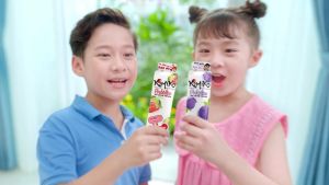 Thạch Dài Giòn KIMIKO Long Hải bổ sung Prebiotics và CALCI túi 500g - cho xương chắc khỏe cao lớn tốt cho hệ tiêu hóa