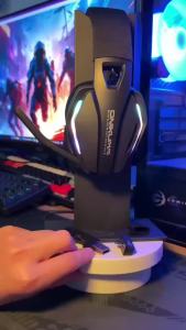 ONIKUMA | ONIKUMA GT826 Wireless Gaming Headset Tri Mode Bluetooth 2.4G USB C Low Latency RGB Stereo Sound Headphones For PC PS5 Switch