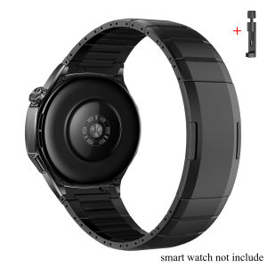 22mm Stainless Steel & Silicone Watchband For Huawei Watch GT 6 5 Pro 46mm Strap Bracelet For Huawei Watch 5 4 3