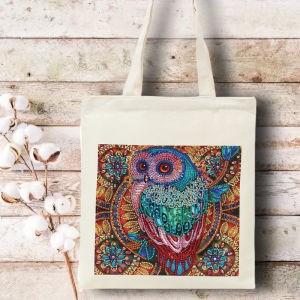 other | 1pc DIY Diamond Painting Insect Shopping bag is a non-woven fabric crystal rhinestone diamond art shopping bag for womens trave