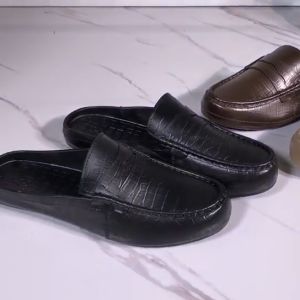 รองเท้าแตะครึ่งนิ้ว รองเท้าแตะชายหาดกลางแจ้งแบบลำลองสำหรับผู้ชายและรองเท้าแตะครึ่งนิ้ว