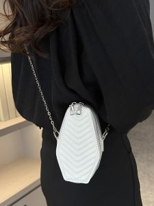 Túi Đeo Chéo Thời Trang Nhỏ Sang Trọng Chất Liệu PU Mềm Có Khóa Kéo Kiểu Dáng Vuông Hình Chữ Nhật Túi Điện Thoại Di Động Đeo Vai Đơn Cho Thanh Thiếu Niên