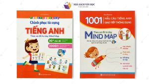 Sách - Combo Mindmap Chinh Phục Từ Vựng Tiếng Anh Theo Sơ Đồ Tư Duy Mind Map - 1001 Mẫu Câu Tiếng Anh Giao Tiếp