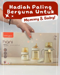 Samu Giken Hani PPSU Milk Bottle Gift Set