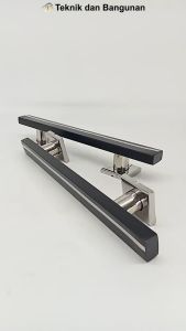 Handel Pintu Rumah Pull Handle Tarikan Pintu Hitam 33cm MU0219