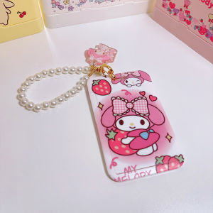 Kitty Card Holder Student Campus Meal Card Kindergarten Transfer Card Cute Cartoon Female ID Card Bus Subway