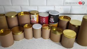 (10pcs) Tabung Composite Can 73x17 | Tabung Aluma | Tabung Karton Laminasi Food Grade Tabung Aluma Ekonomis 10Pcs Container Feature: Dengan Lid Bahan Plastik Dan Aluminium - Lazada
