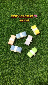 Grip Raket Padel Tennis Kansa Ks300 Warna Gradient Rainbow Anti Licin