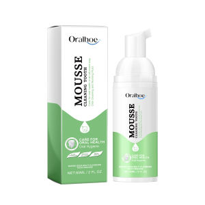 oralhoe | Whitening Foaming Toothpaste for Tartar and Stain Removal Fresh Breath Deep Cleaning Reduces Plaque Oral Care Foam Mousse