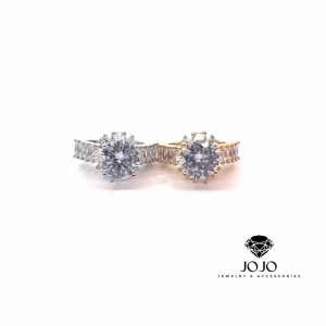 N541 - Nhẫn nữ đính đa CZ cao cấp sáng lấp lánh JOJO